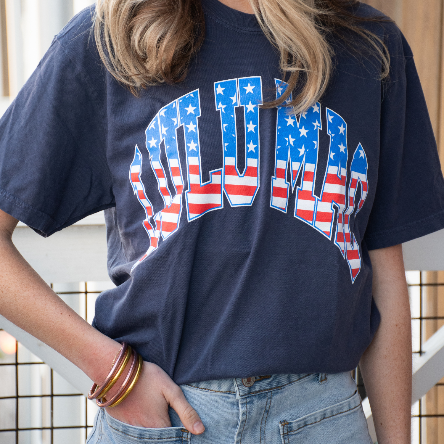 Stars & Stripes Lulu Mac Tee