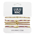 Crimson Lulu Mac Bracelet Set