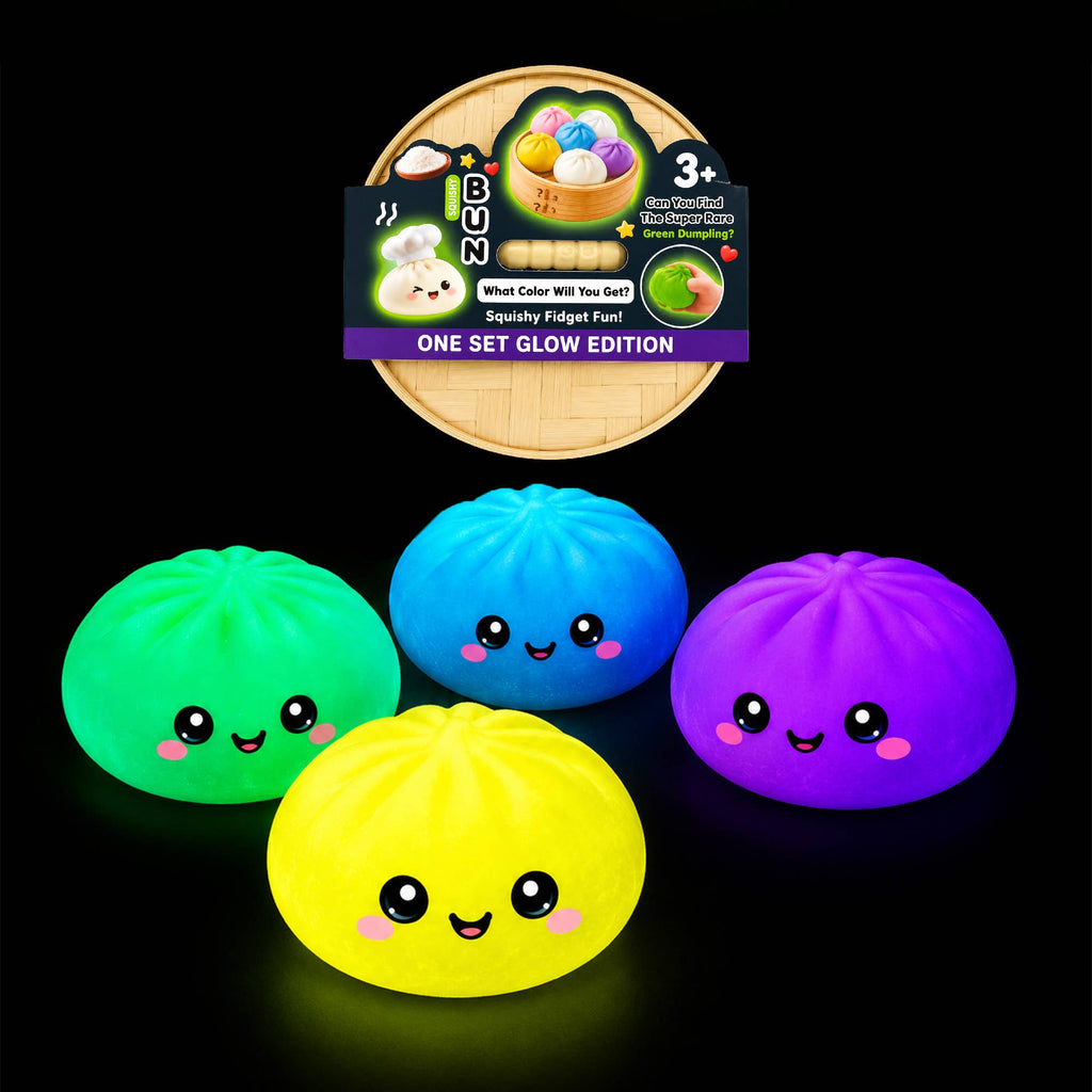 Glow-in-the-Dark Mystery Dumpling Squishy