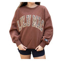 Brown Leopard Lulu Mac Sweatshirt