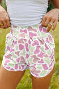 Pink Camo Athletic Shorts