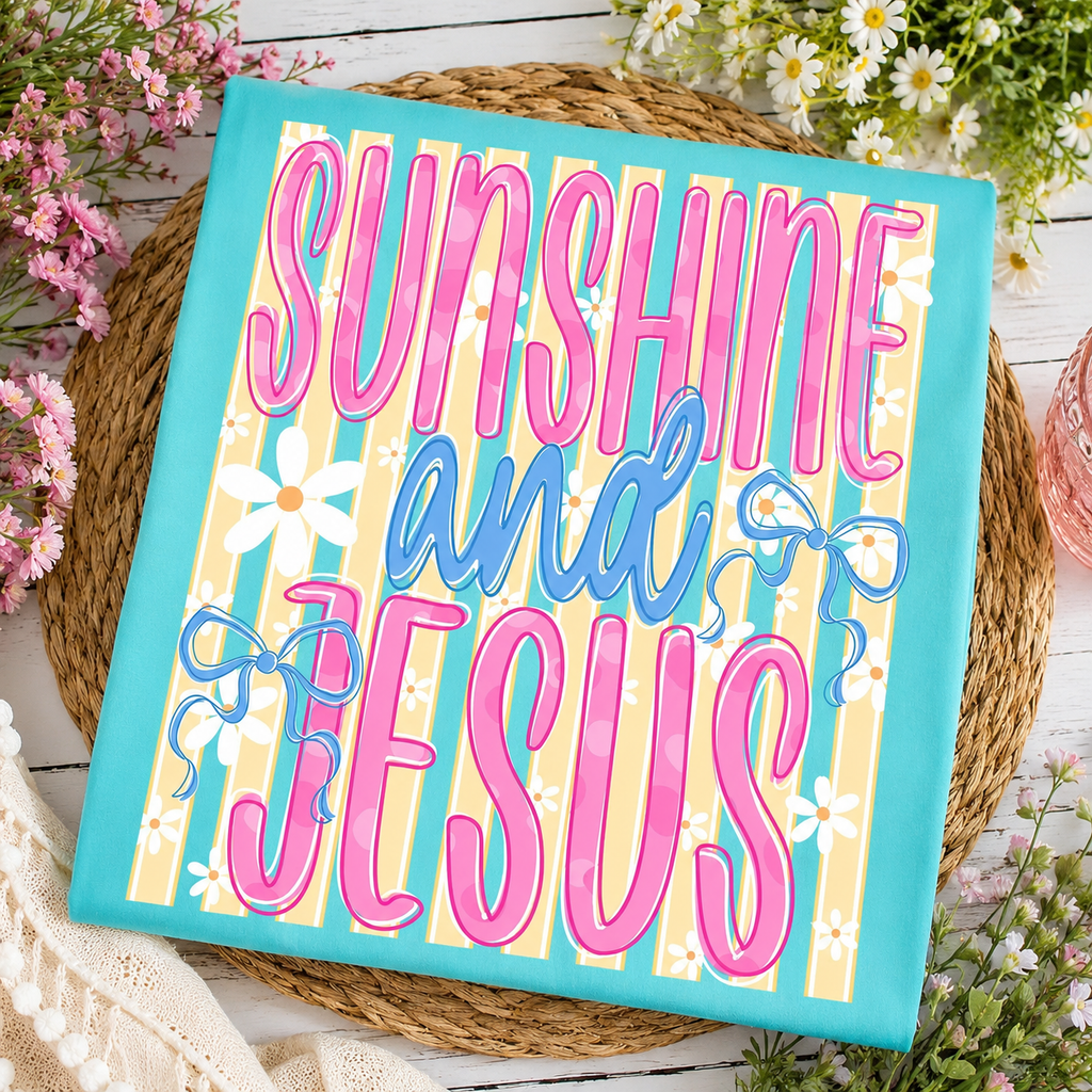 Sunshine & Jesus Tee