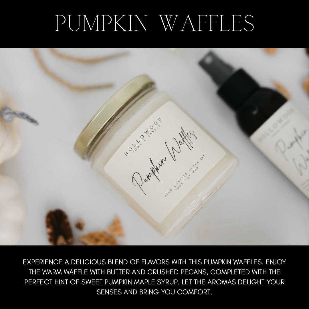 PUMPKIN WAFFLES | CANDLES