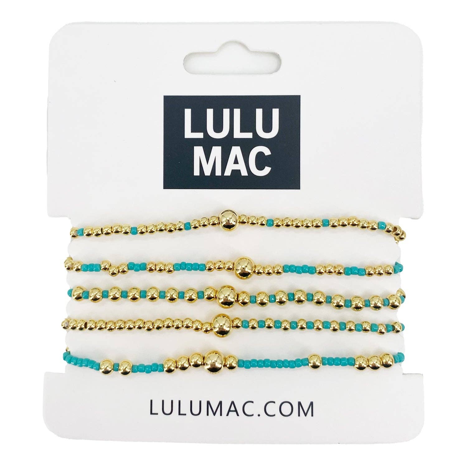 Turquoise Lulu Mac Bracelet Set