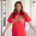 Leopard Paprika Lulu Mac Tee