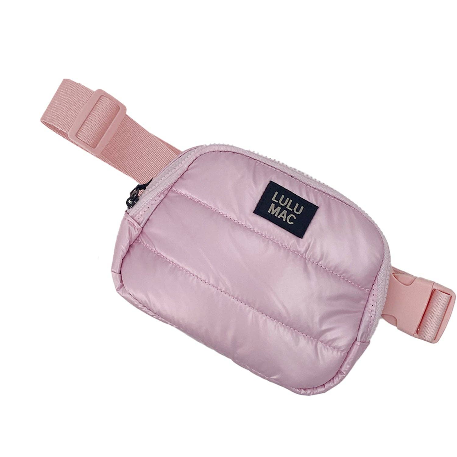 Pink Metallic Lulu Mac Belt Bag